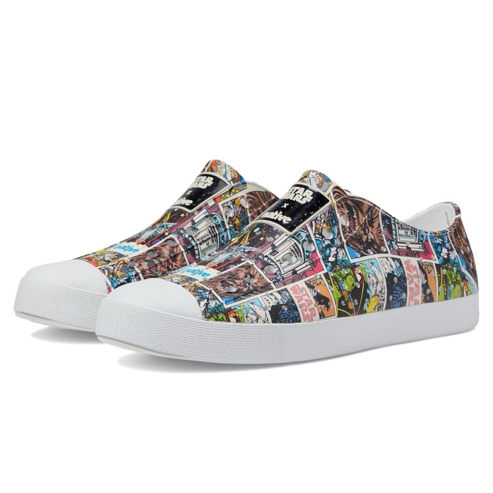 ⭐️⚔️ STAR WARS X NATIVE Jefferson EVA Sneakers M7/W9 in “Comic Multi”